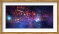 The central Region of the Milky Way Galaxy Fine Art Print
