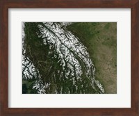 View of the Rocky Mountains Fine Art Print