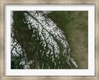 View of the Rocky Mountains Fine Art Print