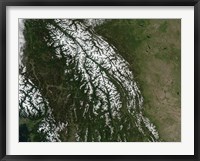 View of the Rocky Mountains Fine Art Print