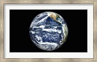 View of Full Earth Centered over the Pacific Ocean Fine Art Print