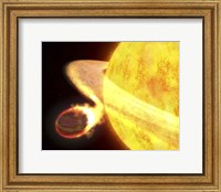 The Hottest known Planet in the Milky Way, called WASP-12b Fine Art Print