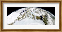 Partial view of Earth showing Northern Canada and Northern Greenland Fine Art Print