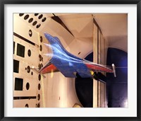 The Active Flexible Wing Model Undergoing Tests in a Wind Tunnel Fine Art Print