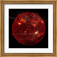 Magnetic Field Visible on the Sun Fine Art Print