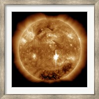 A Massive X-Class Solar Flare Erupts on the Sun Fine Art Print