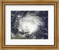 Hurricane Tomas over the Lesser Antilles Fine Art Print