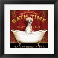 Bath Time Framed Print