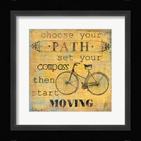 Vintage Inspiration IV Framed Print