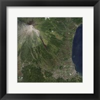 Natural-Color image of the Mayon Volcano in the Philippines Fine Art Print