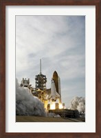 Space Shuttle Takes off from Kennedy Space Center Fine Art Print
