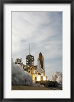 Space Shuttle Takes off from Kennedy Space Center Fine Art Print