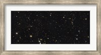 A Panoramic view of over 7,500 Galaxies Stretching back Through Most of the Universe's History Fine Art Print