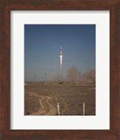 The Soyuz TMA-16 Launches from the Baikonur Cosmodrome in Kazakhstan Fine Art Print
