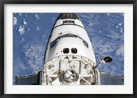 View of Space Shuttle Endeavour's Crew Cabin and Forward Payload Bay Fine Art Print