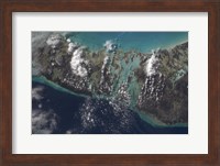 The Bahamas' Andros Island and the Tongue of the Ocean Fine Art Print