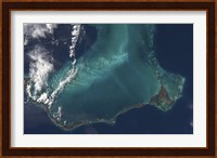 The Bahamas' Lengthy Narrow Eleuthra Island Fine Art Print