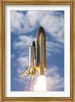 Space Shuttle Atlantis Lifts off from its Launch Pad Fine Art Print