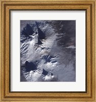 Bezymianny Volcano Exhibits a Modest Plume Fine Art Print