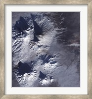 Bezymianny Volcano Exhibits a Modest Plume Fine Art Print