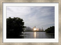 Space Shuttle Endeavour lifts Off from Kennedy Space Center Fine Art Print