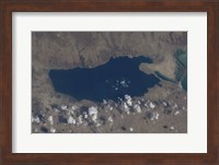 Part of the Dead Sea and Parts of Israel and Jordan Fine Art Print
