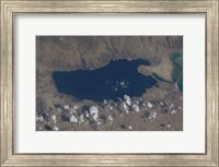 Part of the Dead Sea and Parts of Israel and Jordan Fine Art Print