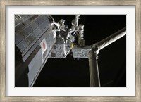 The robotic Arm of the Japanese Experiment Module Fine Art Print