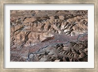 Three-Dimensional view of the Landscape of Lhasa, Tibet Fine Art Print