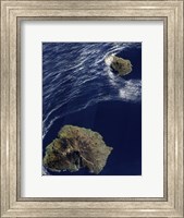 Satellite view of the Prince Edward Islands Fine Art Print