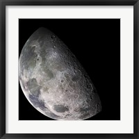 Color Mosaic of the Earth's Moon Fine Art Print