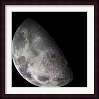 Color Mosaic of the Earth's Moon Fine Art Print