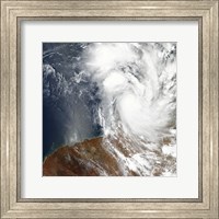 Tropical Cyclone Laurence off the Northwestern Coast of Australia Fine Art Print