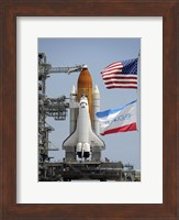 Space Shuttle Endeavour on the Launch Pad Fine Art Print