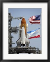 Space Shuttle Endeavour on the Launch Pad Fine Art Print