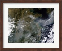Haze across the North China Plain Fine Art Print