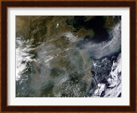 Haze across the North China Plain Fine Art Print
