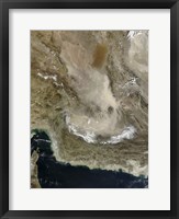 Dust Storm in Iran Fine Art Print