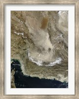 Dust Storm in Iran Fine Art Print