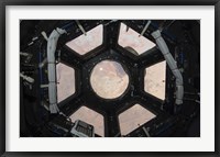 The Sahara Desert Visible through the Windows of the Cupola on the Tranquility Module Fine Art Print