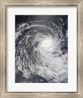 Cyclone Anja over the Southern Indian Ocean Fine Art Print