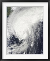 Typhoon Melor approaching Japan Fine Art Print