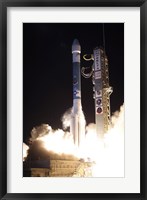 A United Launch Alliance Delta II Rocket Lifts off from its Launch Complex Fine Art Print