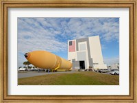 External Tank 130 Rolls Toward Kennedy Space Center's Vehicle Assembly Building Fine Art Print