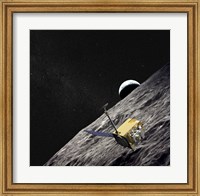 Artist Concept of the Lunar Reconnaissance Orbiter Fine Art Print
