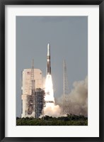 A Delta IV Rocket lfits off from its Launch Complex Fine Art Print