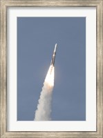 A Delta IV Rocket Roars into the Sky with the GOES-O Satellite Aboard Fine Art Print
