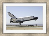Space Shuttle Atlantis prepares for Landing Fine Art Print