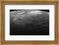 Large Craters on the Planet Mercury Fine Art Print