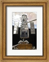 The Hubble Space Telescope is Released from the Cargo Bay of Space Shuttle Atlantis Fine Art Print